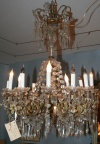 Tiered Crystal Chandelier