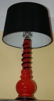 Red Glass Lamp