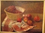 Meredith Brooks Abbott still life oil painting of fruit 