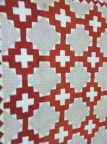 Red and White Quilt