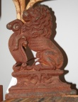 Iron Lion Doorstop
