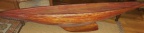 Antique Model Boat Hull