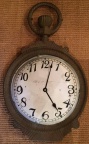 Antique Cast Iron  Pocket Watch Trade Sign