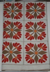 Red, Orange & Taupe Quilt