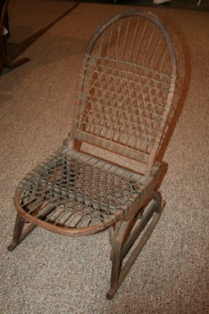 Child's Folding Snow Shoe Chair.JPG